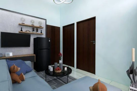 6. Type Premium - Living Room view